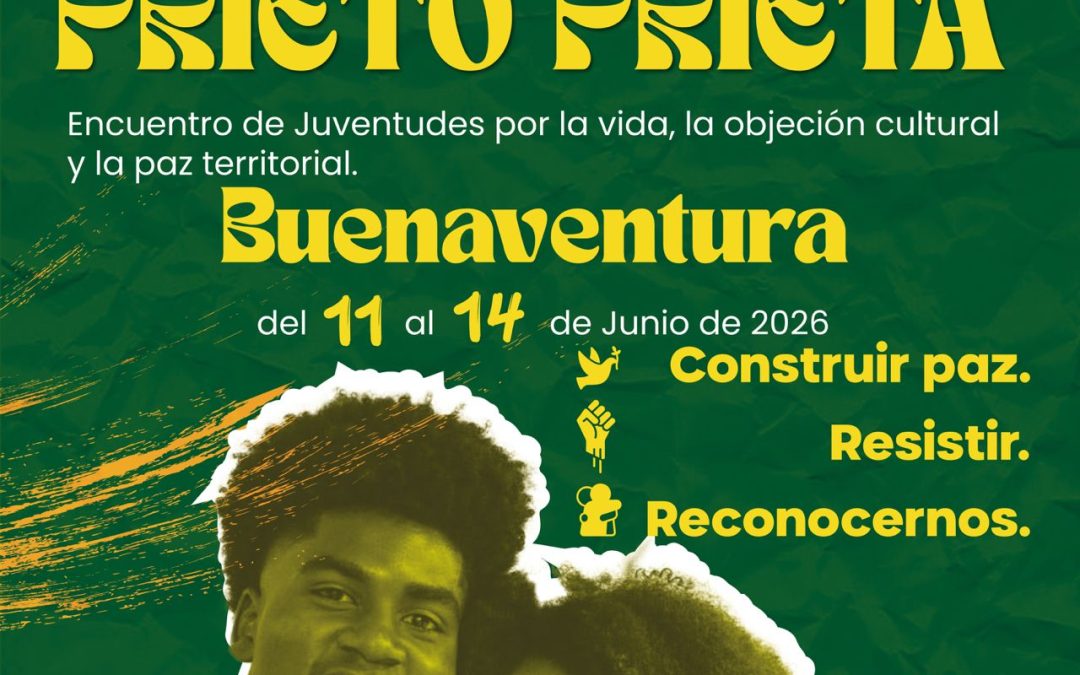 La paz también se construye desde la palabra, la memoria, el territorio y la fuerza organizada de las juventudes negras.